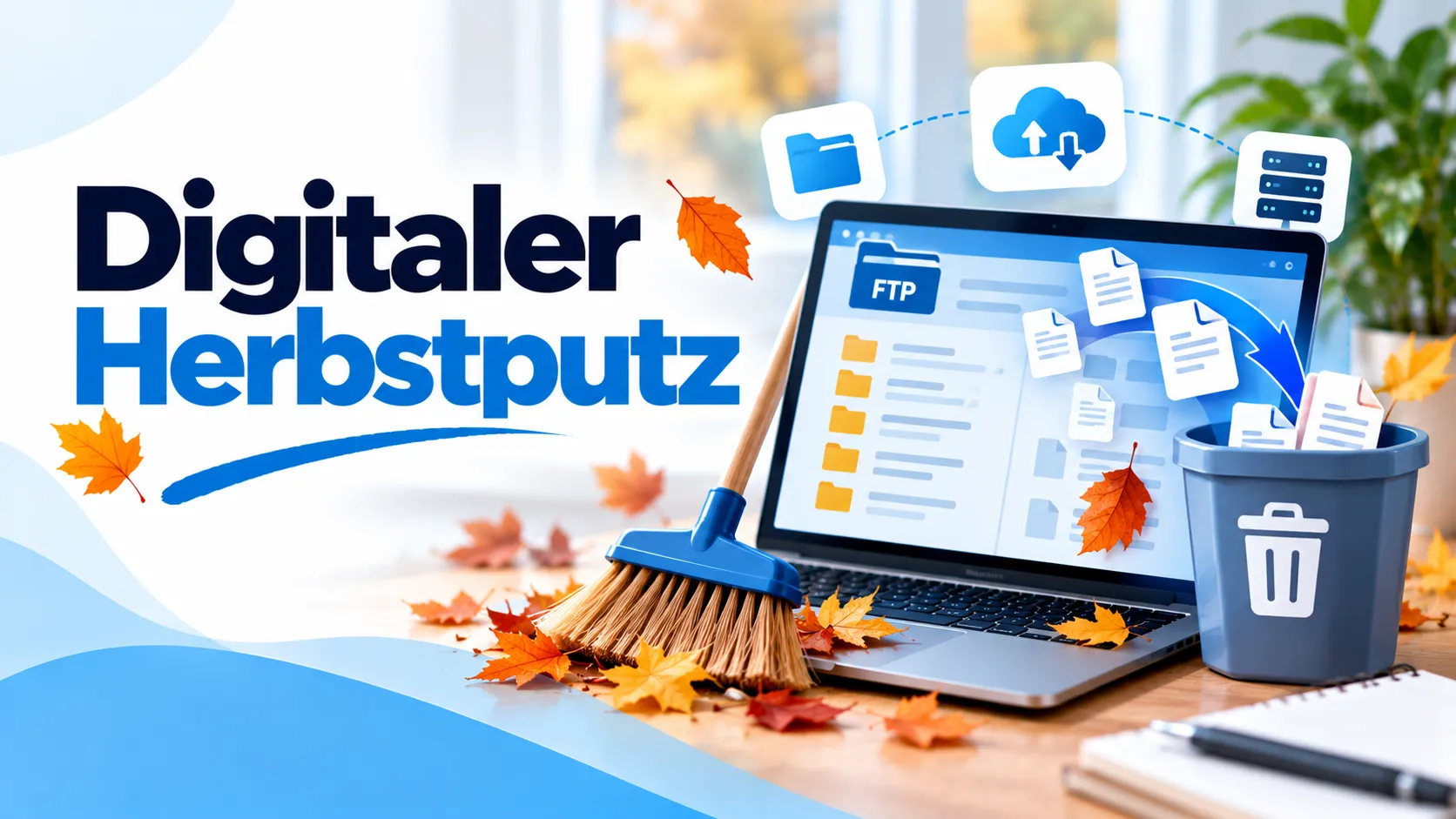 Digitaler Herbstputz: Rechner und Webseite aufräumen